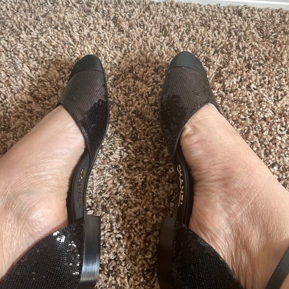 Chanel flats size 37.5 - Picture 3 of 8